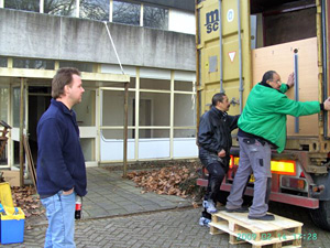 container inladen